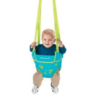 Portable infant exerciser provides entertainment and exercise for Baby