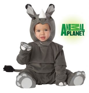 Animal Planet Rhino Rhinoceros Safari Infant Costume