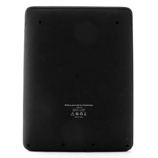 USD $ 49.99   iPega External Battery and Back Case for iPad 2 (Black
