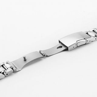 USD $ 8.49   Unisex Stainless Steel Watch Band 16MM (Silver),