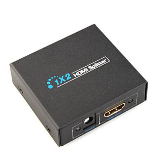 USD $ 48.99   1x2 HDMI V1.3 Standard 2 Output Splitter,