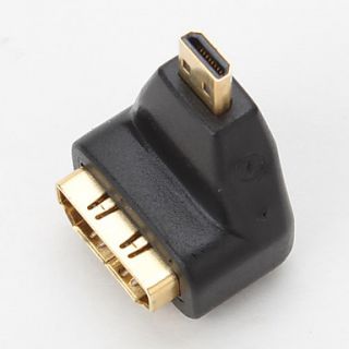 EUR € 2.47   micro HDMI male naar HDMI vrouwtje adapter (hoek van 90