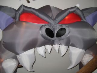   Gemmy Inflatable Halloween Arch Haunted House Decor Glowing Eyes