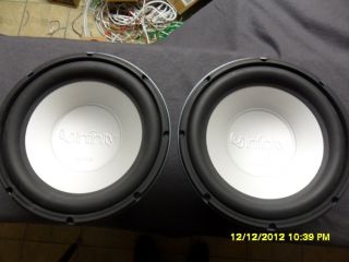 Infinity Kappa Perfect 12d vq subwoofers almost mint condition 12