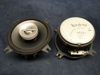 Infinity Reference 4012i 2 Way 4 Auto Car Speakers
