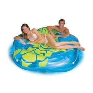 Intex Island Inflatable Pool Fun Float Lounge Lounger