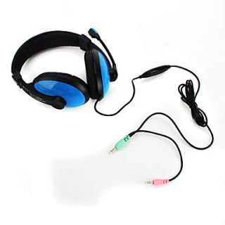 USD $ 14.49   Mega Bass Multimedia PC Headphone with Mic and Volume