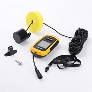 USD $ 49.99   Portable Fish Finder Alarm Transducer (Depth to 100m