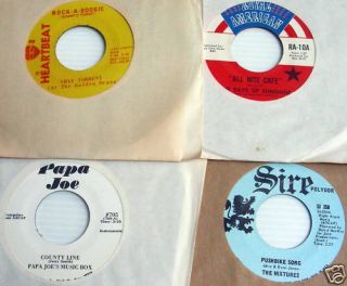 1960s 70s Rock and Soul Instrumental 45s Lot of 18 4