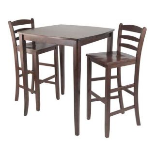 3Pc Inglewood Pub Dining Table with Ladder Back Stool