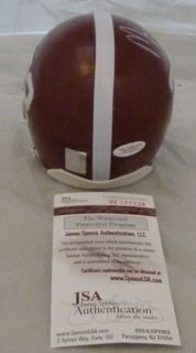 Mark Ingram Autographed Signed Alabama Mini Helmet w Heisman 09 Insc