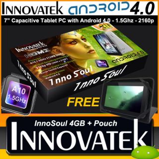 4GBP Innovatek Innosoul 7 Tablet PC 1 5GHz 2160P 3D HDMI Capacitive