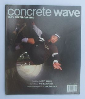 Inouye Badlands Jim Phillips Skateboard Concrete Wave Magazine