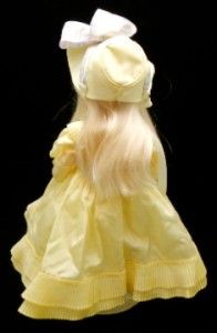 Beautiful Madame Alexander Jean Ingres Girl Doll in Yellow Dress and