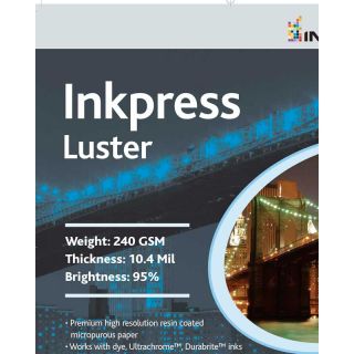 Inkpress Commerical Luster Photo Paper 4x6 100 Sheets