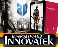  Tablet PC 1 5GHz 3D HDMI Capacitive Innovatek Innopadi 4RPK16GB