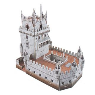 EUR € 13.61   DIY Paper 3D Puzzle Torre de Belém (54pcs, No.2801 K