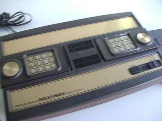 Mattel Intellivision Video Game System Console 10 Games