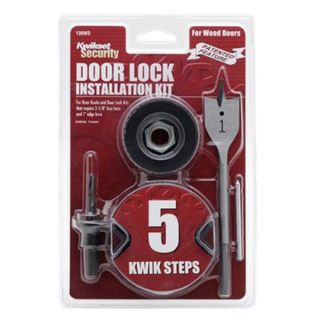 Kwikset 130WD Wood Door Lock Installation Kit
