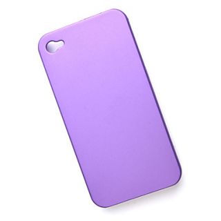 USD $ 2.59   Protective Plastic Case for iPhone 4 (Purple),