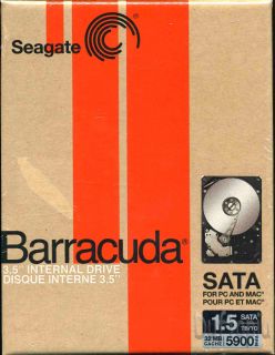  Barracuda 1.5 TB,Internal,5900 RPM,3.5 (ST315005N4A1AS RK) Hard Drive