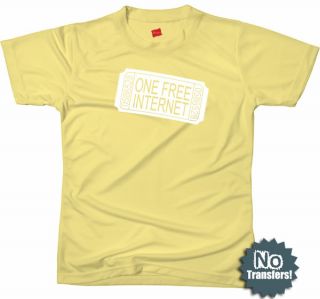 One Free Internet Funny Geek Nerd Gamer New T Shirt