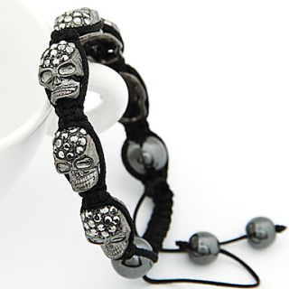 EUR € 6.61   skull tau armbånd med zirkon, Gratis Frakt På Alle