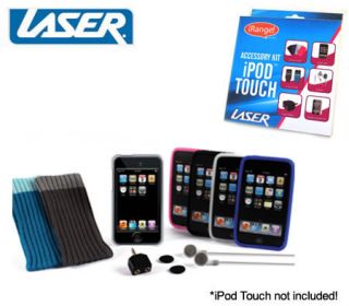 Irange Laser iPod Touch Accessory Kit 10 Piece Kit Brand New