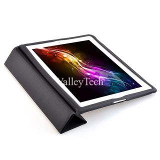 iPad 2 iPad 3 Smart Cover Magnetic Case Stand Black SC Protector