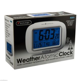Sentry Atomic Digital Compact Alarm Clock ATC30 12330