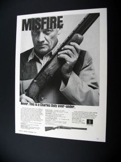 Charles Daly Over Under Shotguns Shotgun 1967 Print Ad