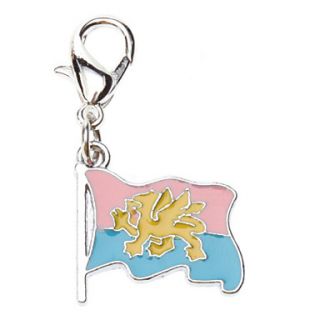 EUR € 1.65   Leone Bandiera Collare Charm Style per Cani Gatti