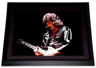 Black Sabbath Tony Iommi Gibson SG Live in Concert Framed Portrait