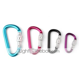 USD $ 1.19   Character D Shaped Aluminum Carabiner ,