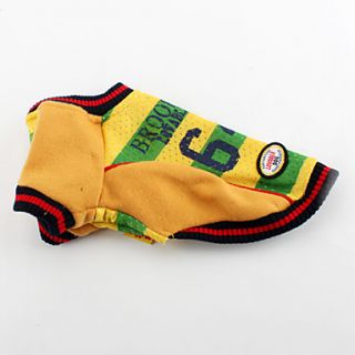 EUR € 10.66   honkbalspeler stijl hond jas (xs l), Gratis Verzending