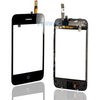 New MidFrame Touch Screen Glass Digitizer Bezel Assembly for iPhone 3G