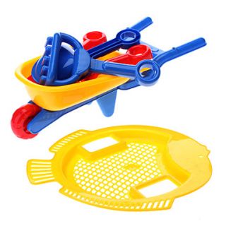 EUR € 9.65   6 delig Strand Zand Toy Set Zakkenwagen met rake