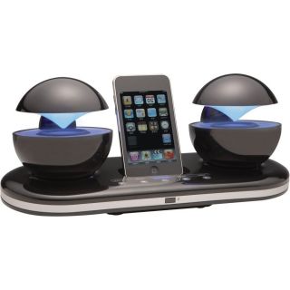 Speakal Icrystal Docking Station Speakers for iPod iPhone 4 with Touch