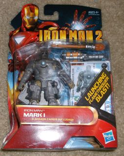 Iron Man 2 Mark 1 Action Figure 3 75 Movie Marvel Universe New