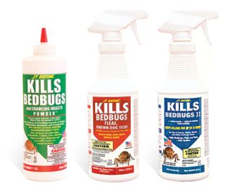 Bedbug Kit 3 bottle bed bug pest Killer spray powder insect control JT