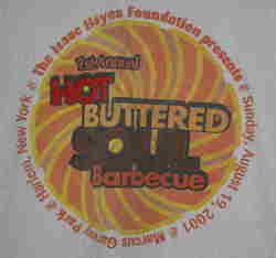 Isaac Hayes Hot Buttered Soul Barbecue Tshirt XL 2001