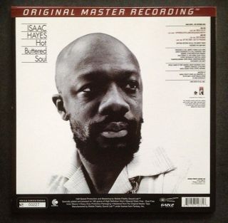 Isaac Hayes Hot Buttered Soul LP 2005 MFSL 180g Half Speed Ed Played