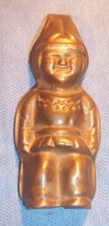 Iroquois Beer Brass Figural Indian Head Bar Advertising Bottle Opener