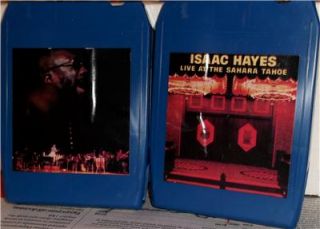 Isaac Hayes Live at The Sahara Tahoe 8 Track Tested Late Nite Bargain