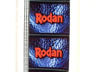  Feature Film Rodan 1956 Ishirô Godzilla Honda Technicolor
