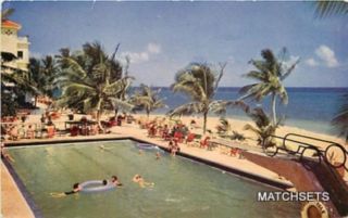 Jamaica BWI Swimming Pool Tower Isle Hotel Ocho RIOS 30 Postcard