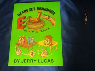 Ready Set Remember by Jerry Lucas The Times Tables 1981