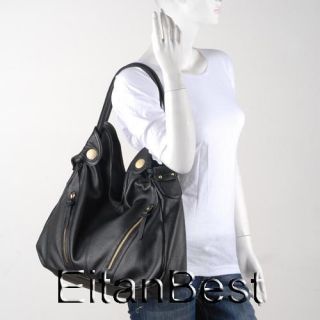 100 Real Italian Leather Purse Chic Hobo Handbag $450