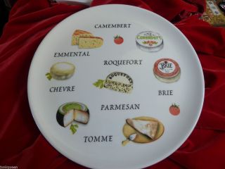 Ceramic Quadrifoglio Cheese Platter 13 Made in Italy