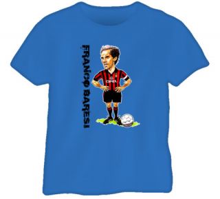 Franco Baresi Italy Italian Soccer T Shirt